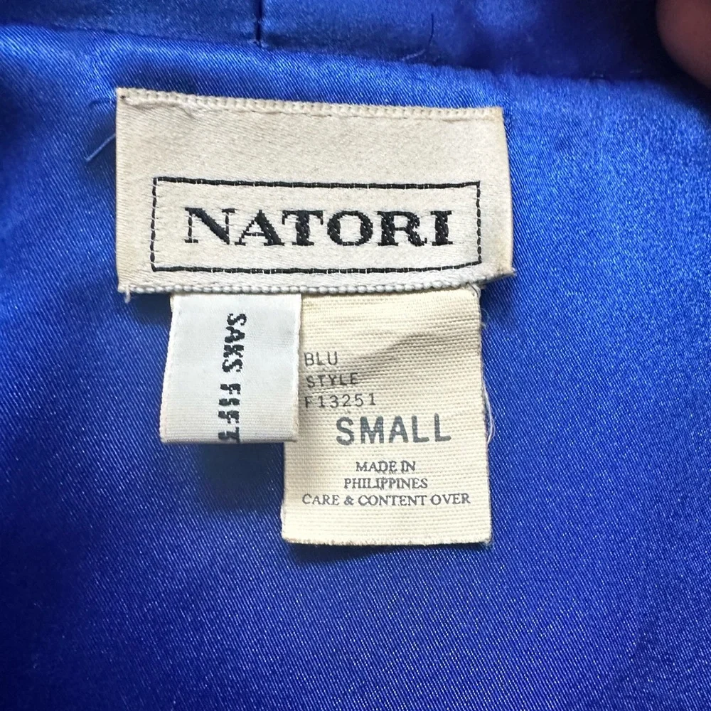 Natori for Saks Fifth Avenue gown and robe set - Picture 7 of 8